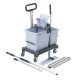 UltraSpeed Pro Double Bucket Ready to GoSTARTER KIT 25lit+10lit vödör. UltraSpeed prés, US moptartó, MicroPlus mop Teleszkópnyél, tolókar
