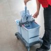 UltraSpeed Pro Double Bucket Ready to GoSTARTER KIT 25lit+10lit vödör. UltraSpeed prés, US moptartó, MicroPlus mop Teleszkópnyél, tolókar