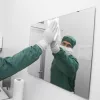Vileda MicroRoll fehér törlőkendő, 200 lapos perforált tekercs Vileda Professional