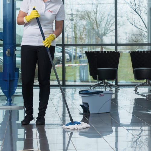 UltraSpin Mini Starter Kit (vödör+prés+mop+moptartó) Vileda Professional