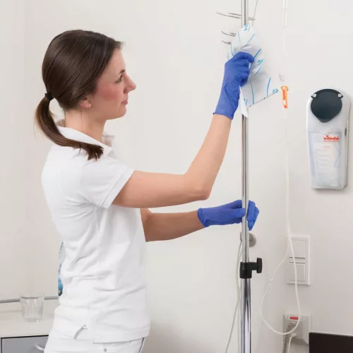 Vileda SafePlus Micron Roll Mini 30lapos kendő utántöltő csomag kék, Vileda Professional
