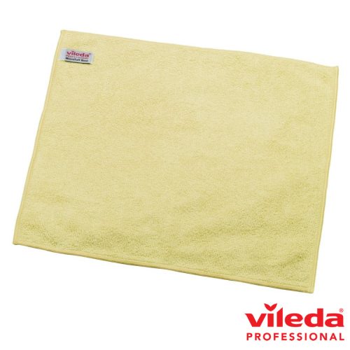 MicroTuff Base sárga mikroszálas törlőkendő, Vileda Professional     ( 5db/csomag )