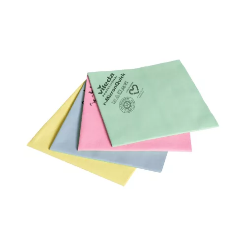 r-MicronQuick KÉK, mikroszálas törlőkendő,38x40cm 5db/csomag Vileda Professipnal (20 csomag/karton)