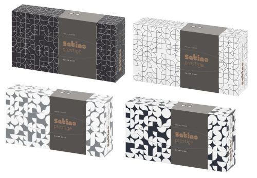 Satino Kozmetikai kendő  2réteg 100lap/doboz  (40db/karton)  Satino