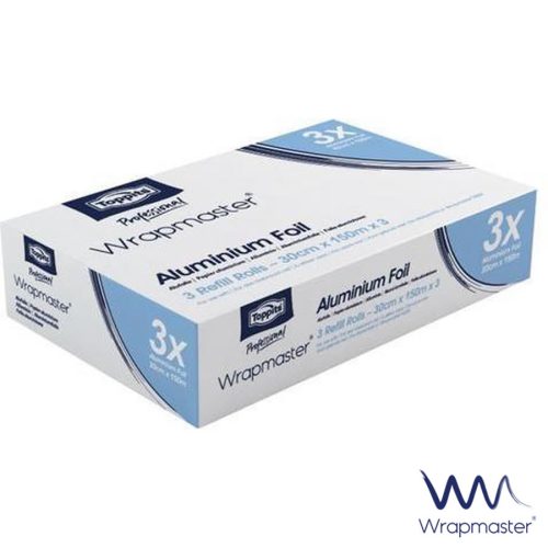 Wrapmaster 3000 Alufólia utántöltő 30cmx150m (3 tekercs/karton) NEW*