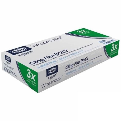 Wrapmaster 4500 PVC Fólia 45cmx300m (3 tekercs/karton)