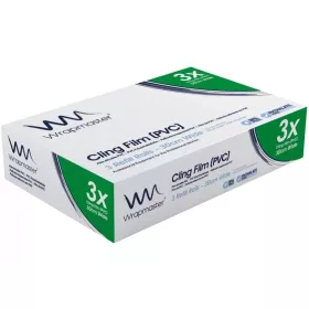   Wrapmaster 3000 fólia utántöltő 30cm x 300m (3 tekercs/karton ) ( régi cikkszám: 31C45)
