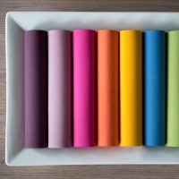 Dunilin uni-color napkins