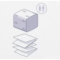 T3 Hajtogatott toalettpapírok