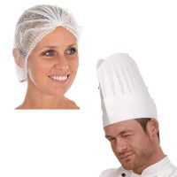 Séf sapkák és fejvédők