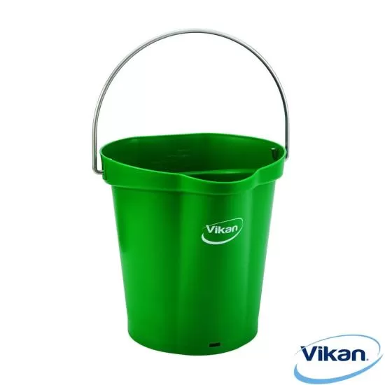 Bucket, 6-liter, Vikan HACCP System, green