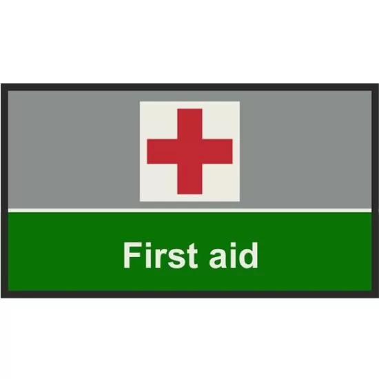 Safety Signage Mats First Aid 85x150cm