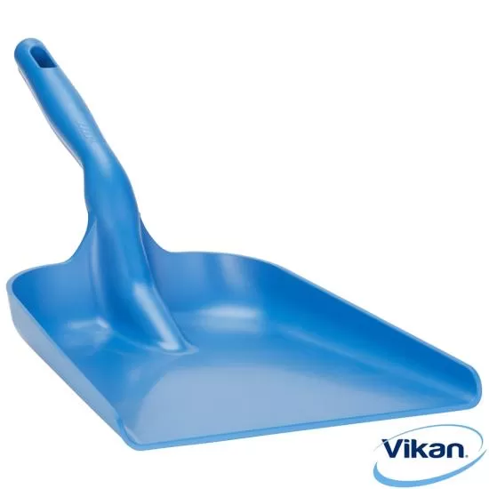Hand shovel, Metal Detectable, 327 x 271 x 50 mm, 550 mm, Blue