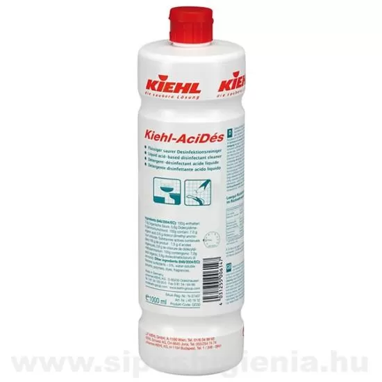 Kiehl-AciDés folyékony savas fertőtlenítő-tisztítószer 1 liter 6