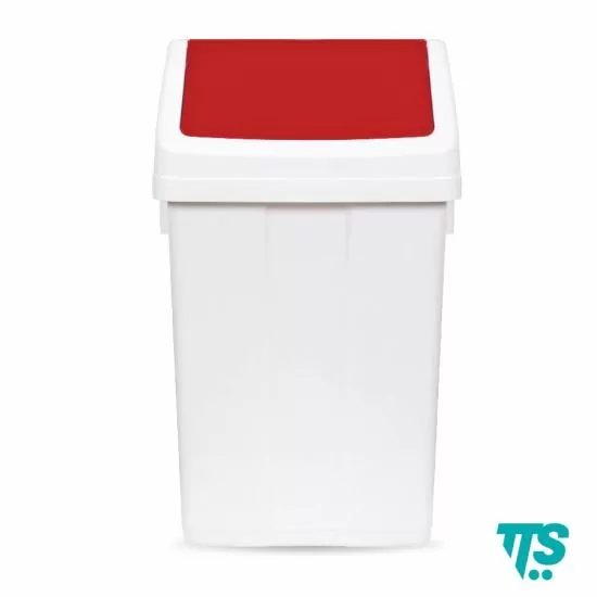 MAX selective bin, 50L, with red lid