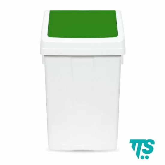 MAX selective bin, 50L, with green lid