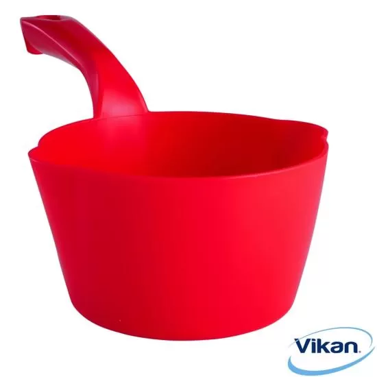 1 Litre Round Scoop red Vikan
