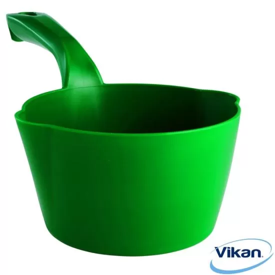 1Litre Round Scoop green Vikan