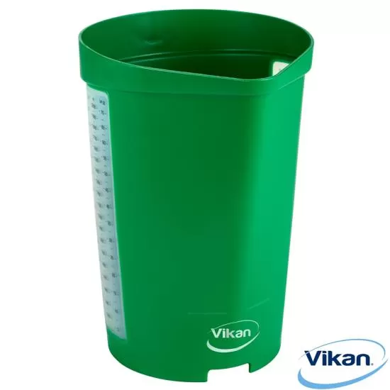 Mérőkancsó, zöld, 2 liter, Vikan