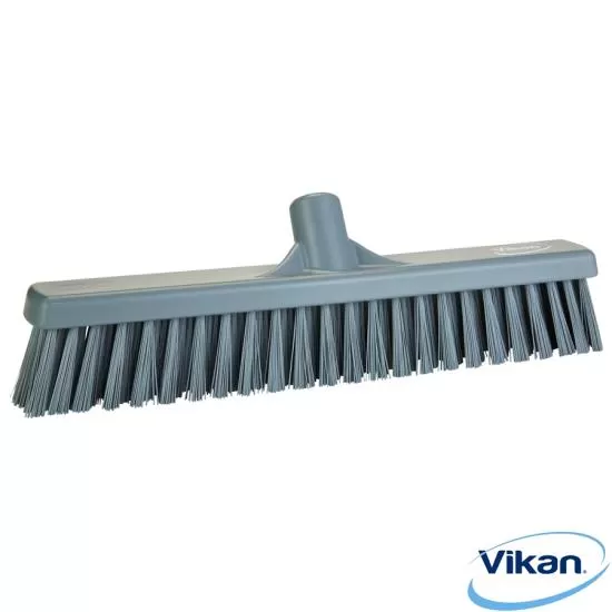 Vikan Soft/Stiff Floor Broom grey (317488)