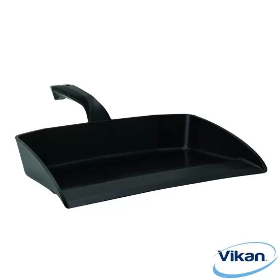 Dustpan black 295x330mm Vikan