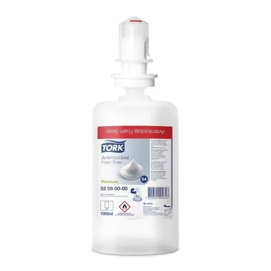 Tork Premium Antimicrobial Foam Cleanser 1 liter S4 system