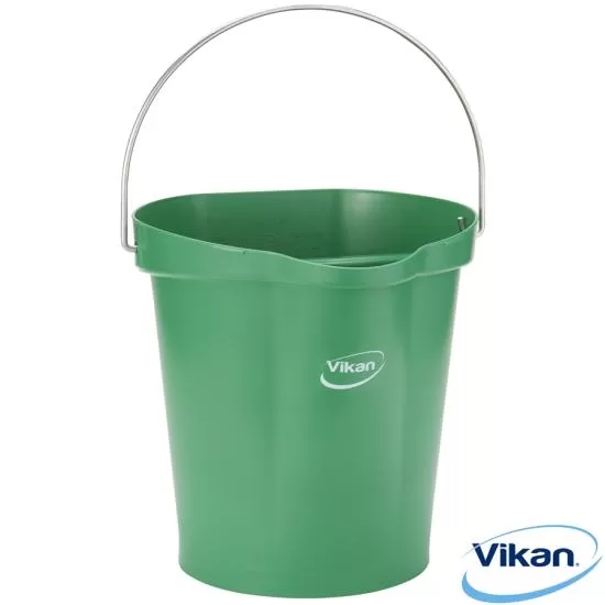 Bucket, Metal Detectable, 12 Litre, Green